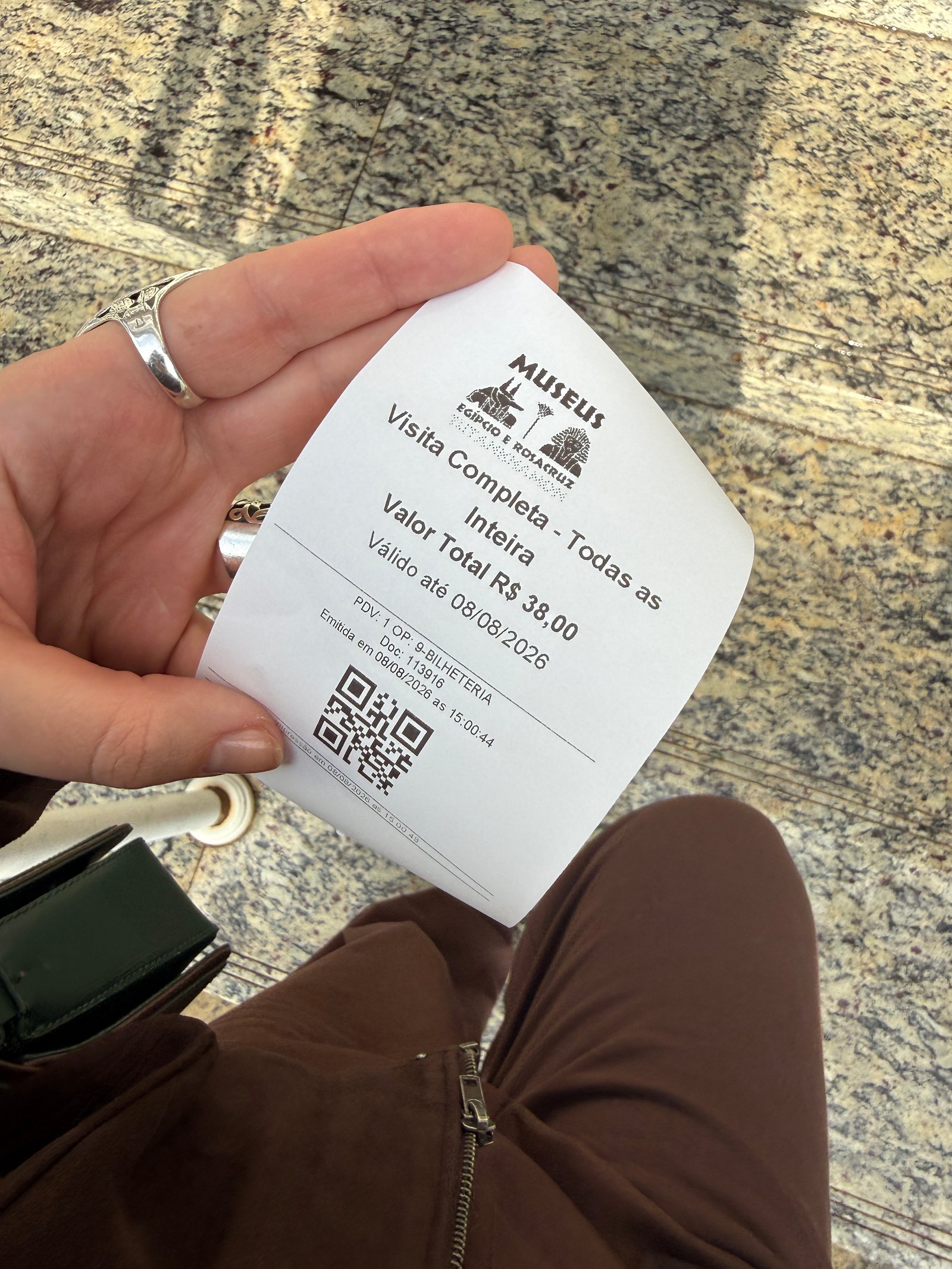 Ingresso do Museu Egípcio e Rosacruz